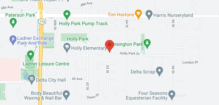 map of 6320 HOLLY PARK DRIVE